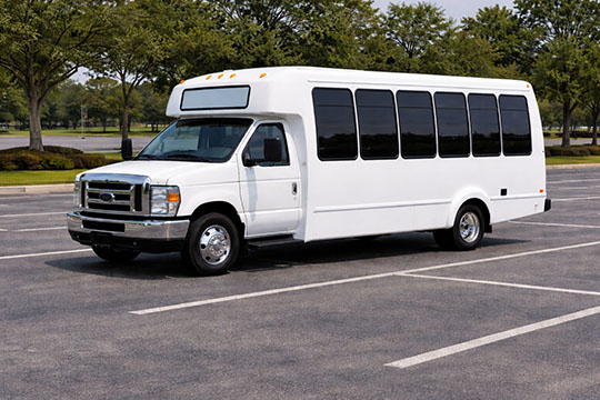20-passenger mini coach available for charter in San Diego, CA